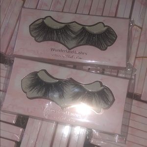 @wunderlandlashes eyelashes real mink fur lashes